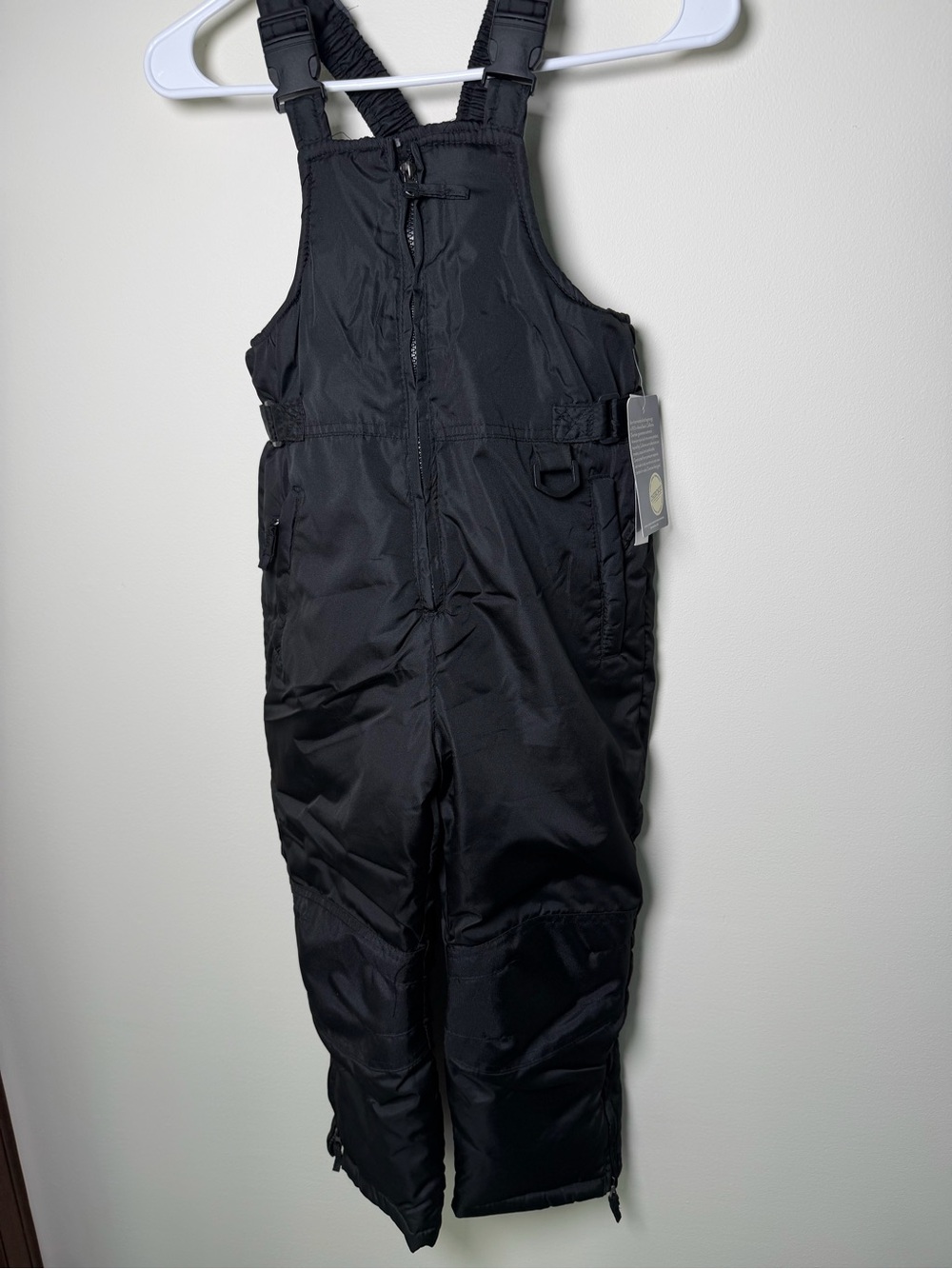 Cherokee Black Kids Insulated Snow Bibs